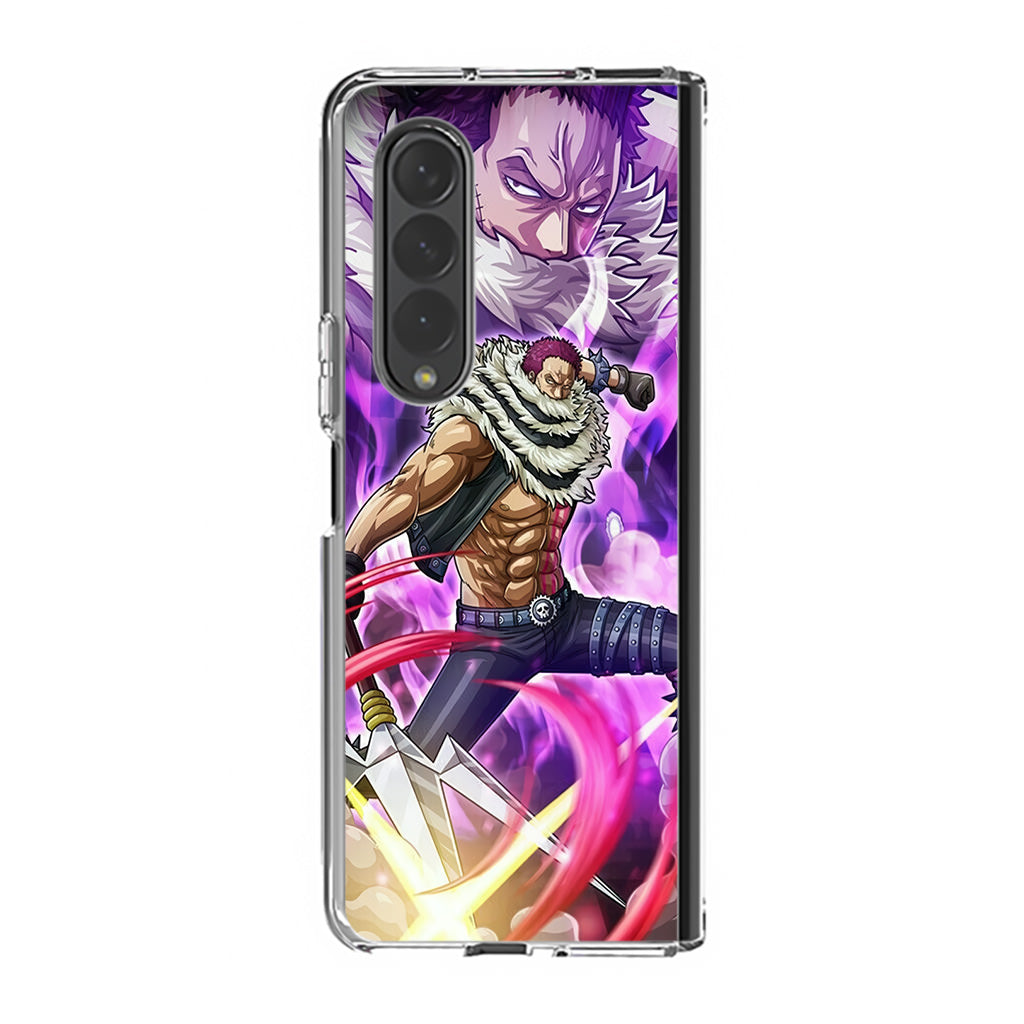 Katakuri Wielding Mogura Samsung Galaxy Z Fold 3 Case