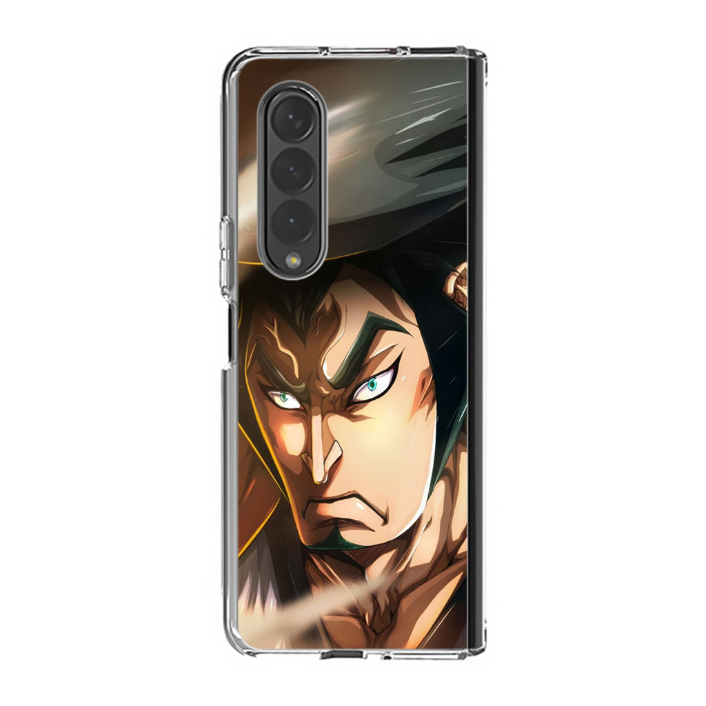 Kozuki Oden Face Samsung Galaxy Z Fold 3 Case