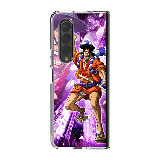 Kozuki Oden Signature Pose Samsung Galaxy Z Fold 3 Case