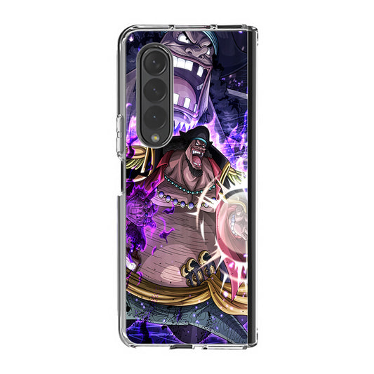 Kurohige With Two Devil Fruits Power Samsung Galaxy Z Fold 3 Case