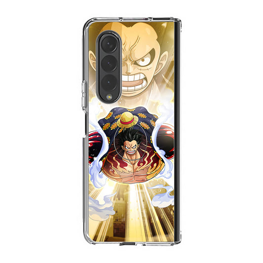 Luffy Flying Bounce Man Samsung Galaxy Z Fold 3 Case