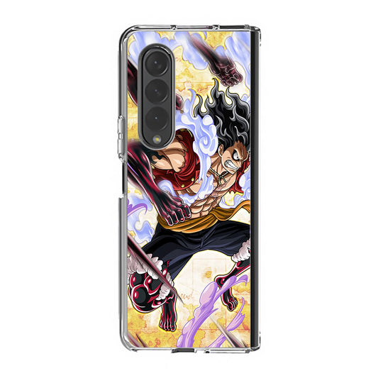 Luffy Gomu Gomu No Black Mamba Samsung Galaxy Z Fold 3 Case