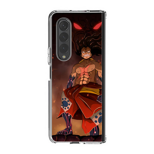 Luffy Snake Man Form Samsung Galaxy Z Fold 3 Case