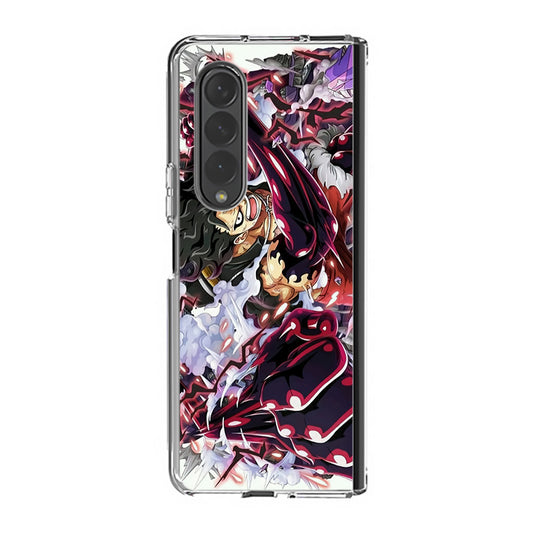 Luffy Snakeman Jet Culverin Samsung Galaxy Z Fold 3 Case