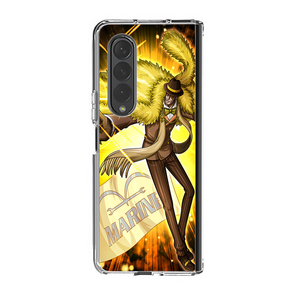 Marine Admiral Borsalino Samsung Galaxy Z Fold 3 Case