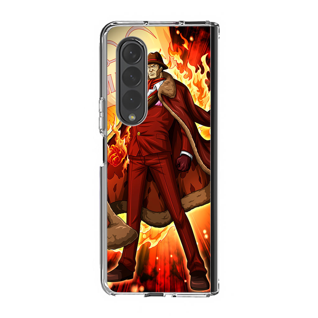 Marine Admiral Sakazuki Samsung Galaxy Z Fold 3 Case