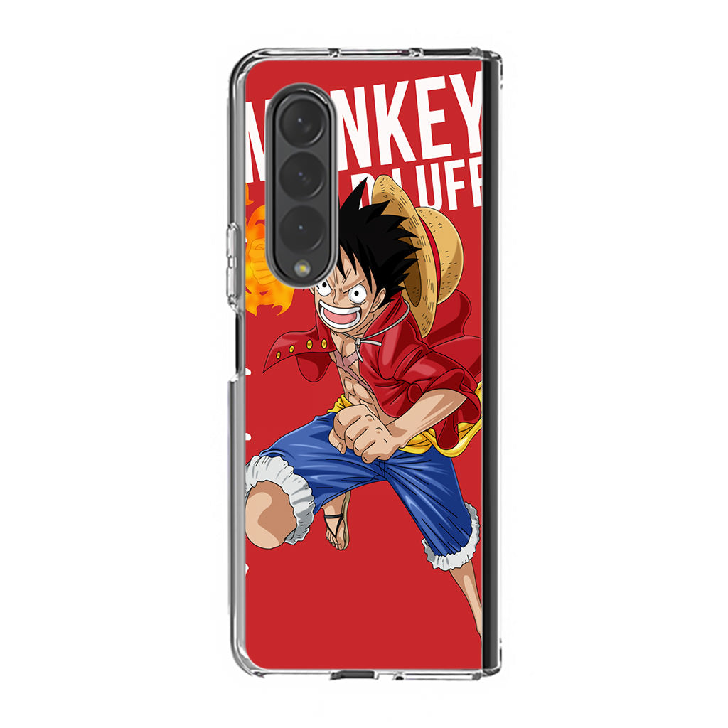 Monkey D Luffy Samsung Galaxy Z Fold 3 Case