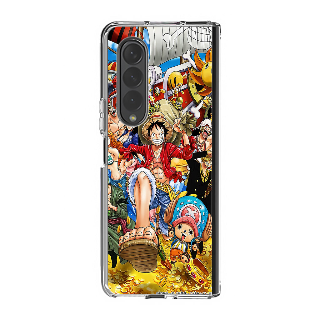 Mugiwara Crew One Piece Samsung Galaxy Z Fold 3 Case