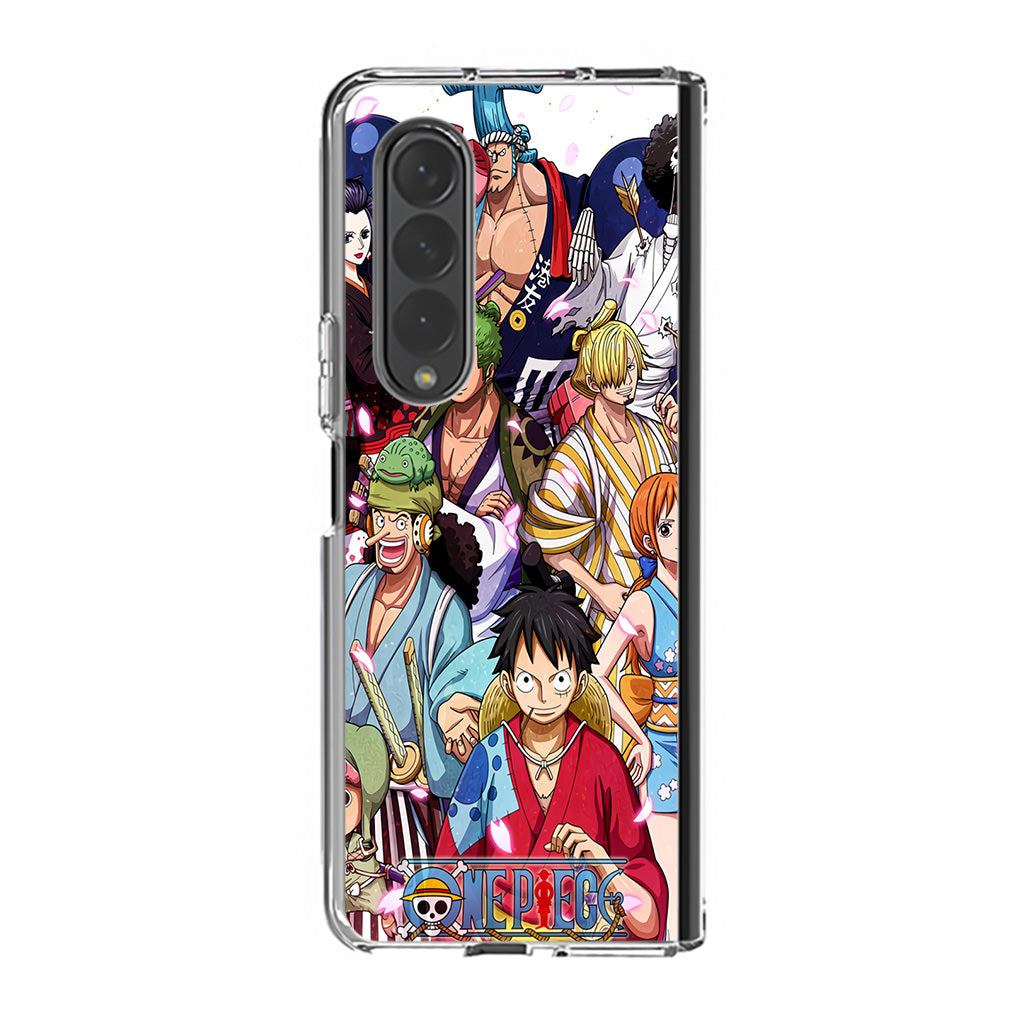 Mugiwara Crew Wano Samsung Galaxy Z Fold 3 Case