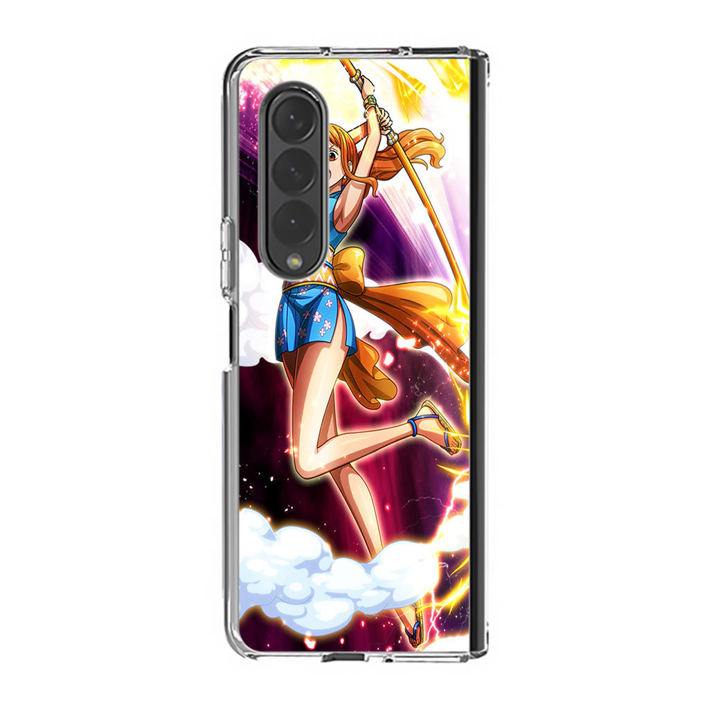 Nami Ninpo Raitei Samsung Galaxy Z Fold 3 Case