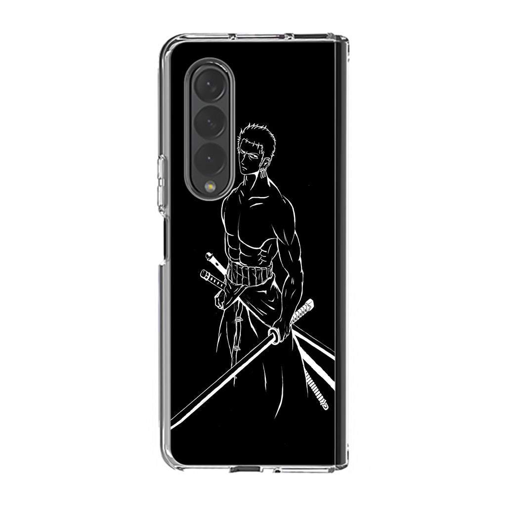 Roronoa Zoro Outlines Samsung Galaxy Z Fold 3 Case