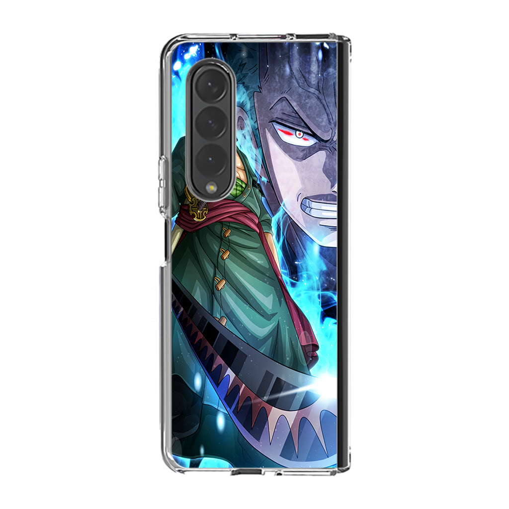 Roronoa Zoro Shusui Sword Samsung Galaxy Z Fold 3 Case