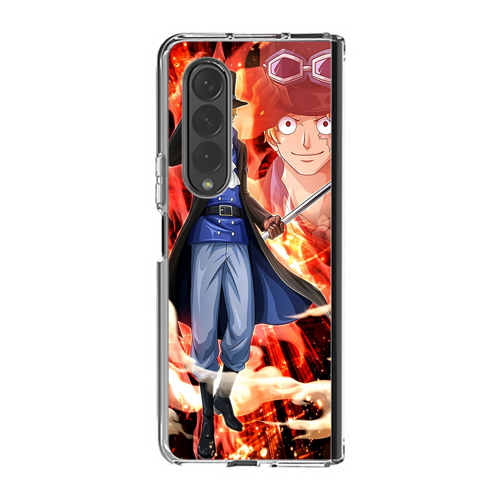 Sabo Revolutionary Army Samsung Galaxy Z Fold 3 Case