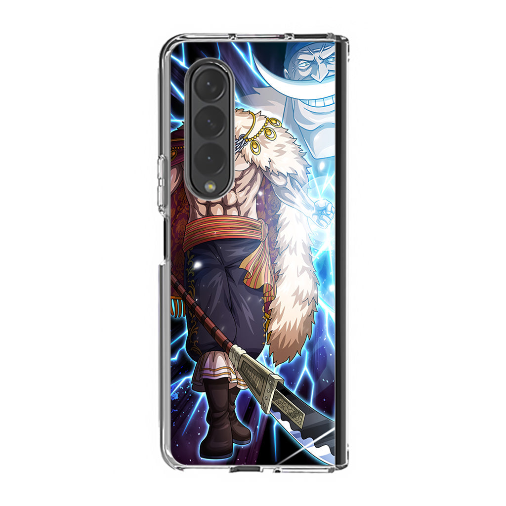 Shirohige With Gura Gura Power Samsung Galaxy Z Fold 3 Case