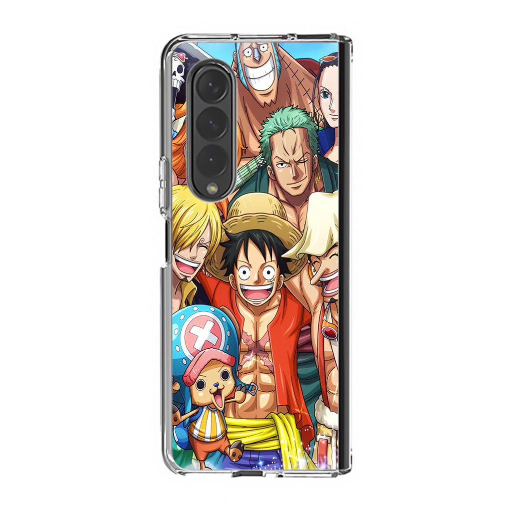 Straw Hat Pirate Samsung Galaxy Z Fold 3 Case