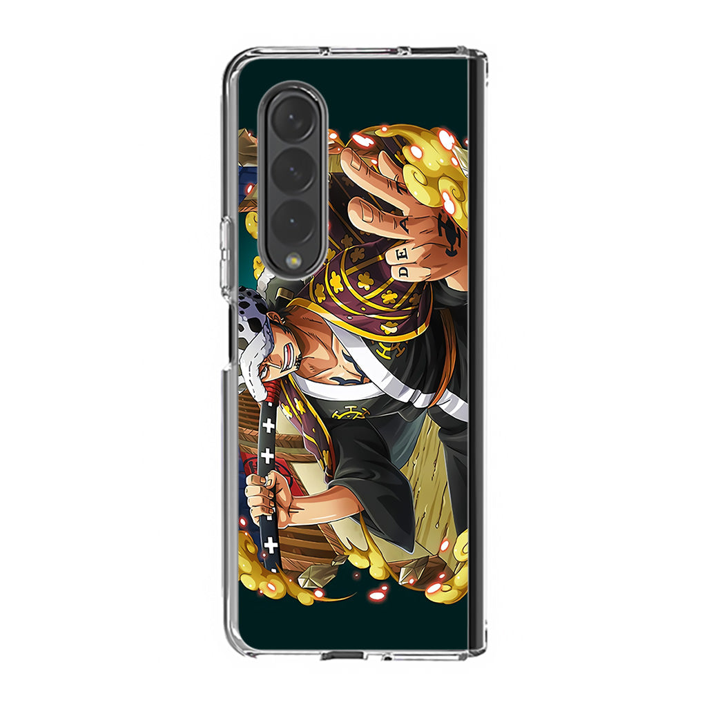 Trafalgar Law In Wano Samsung Galaxy Z Fold 3 Case