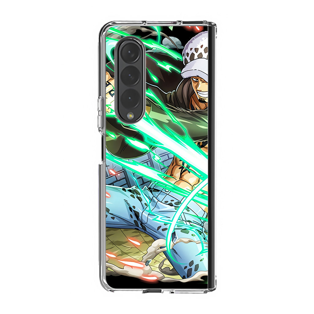 Trafalgar Law Injection Shot Samsung Galaxy Z Fold 3 Case