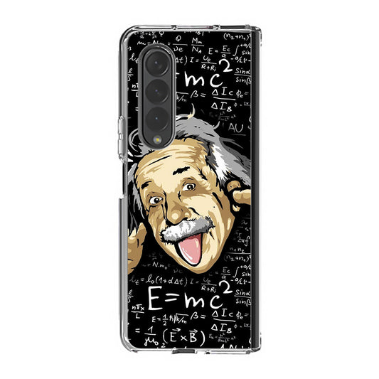 Albert Einstein's Formula Samsung Galaxy Z Fold 3 Case