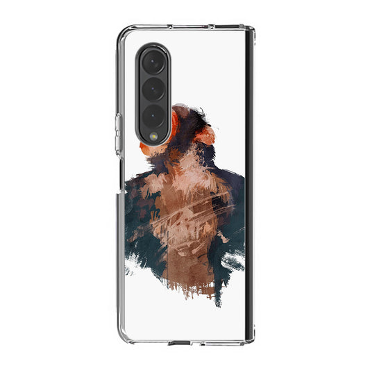 Ape Painting Samsung Galaxy Z Fold 3 Case