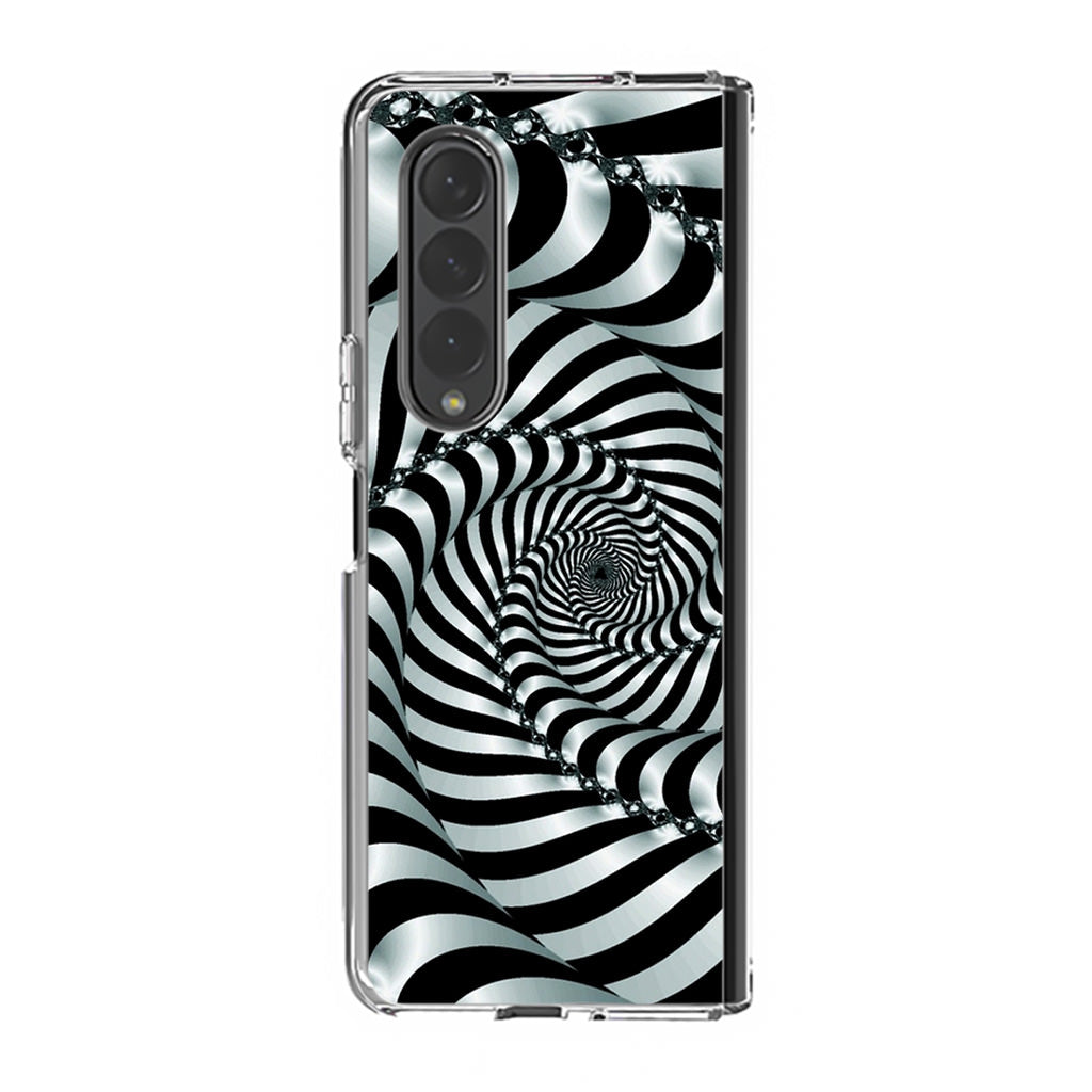 Artistic Spiral 3D Samsung Galaxy Z Fold 3 Case