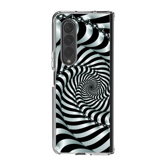 Artistic Spiral 3D Samsung Galaxy Z Fold 3 Case