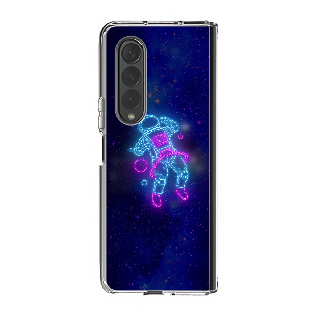 Astronaut at The Disco Samsung Galaxy Z Fold 3 Case