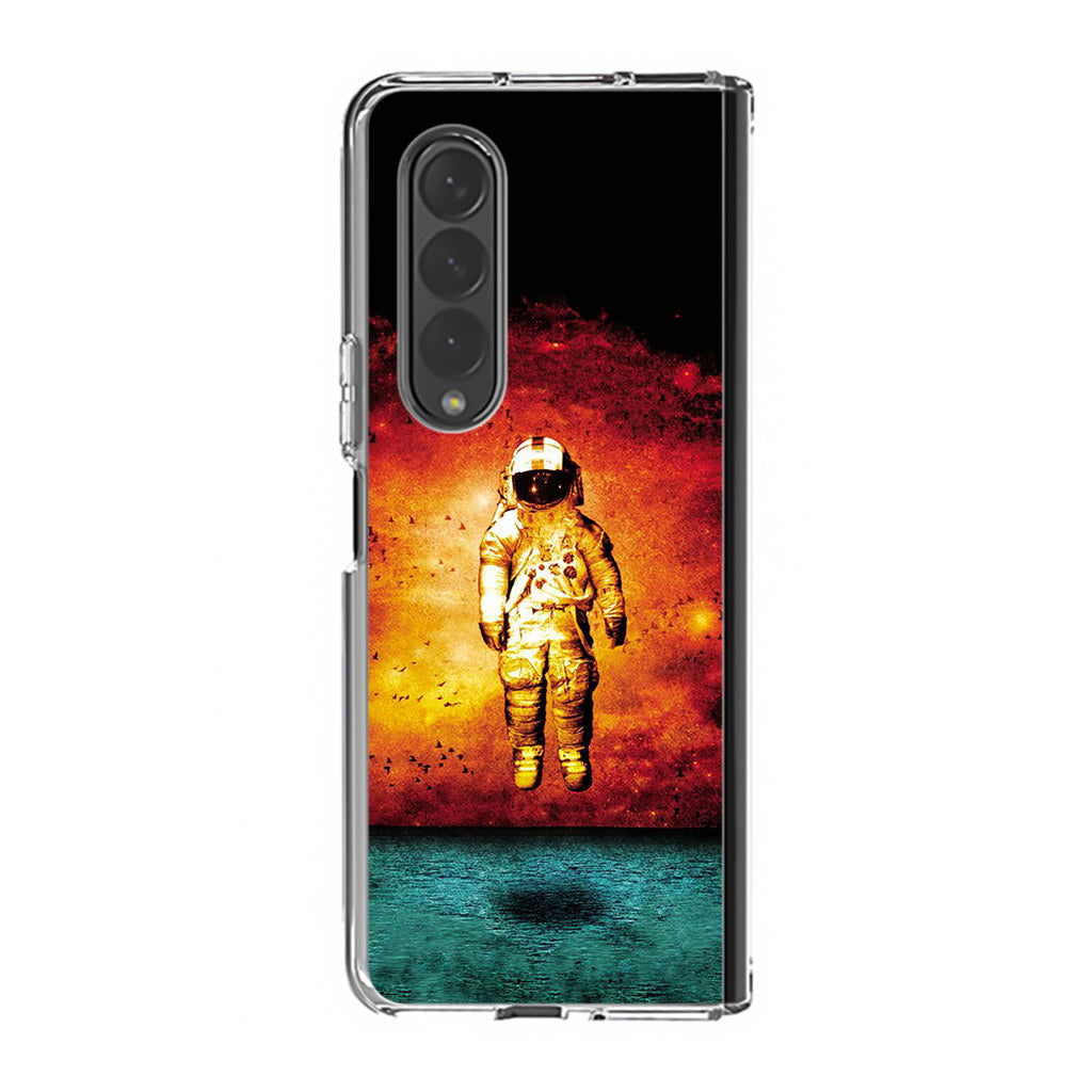 Astronaut Deja Entendu Samsung Galaxy Z Fold 3 Case