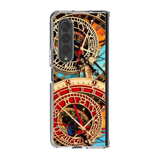 Astronomical Clock Samsung Galaxy Z Fold 3 Case