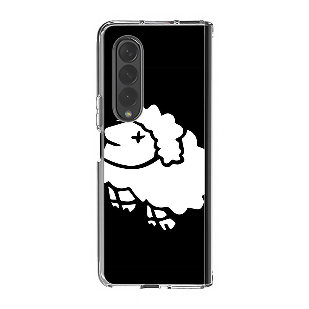 Baa Baa White Sheep Samsung Galaxy Z Fold 3 Case