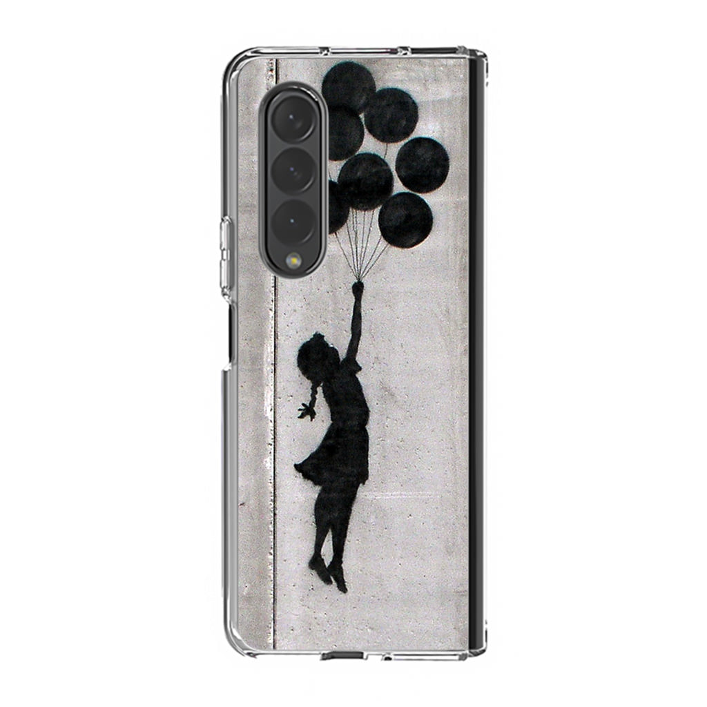 Banksy Girl With Balloons Samsung Galaxy Z Fold 3 Case