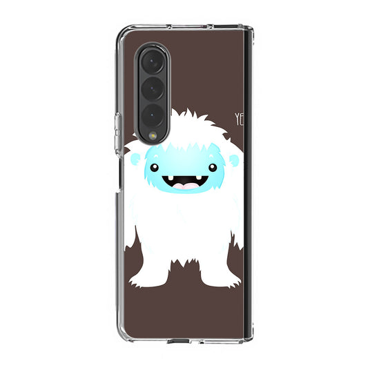 Big Foot Yeti Samsung Galaxy Z Fold 3 Case