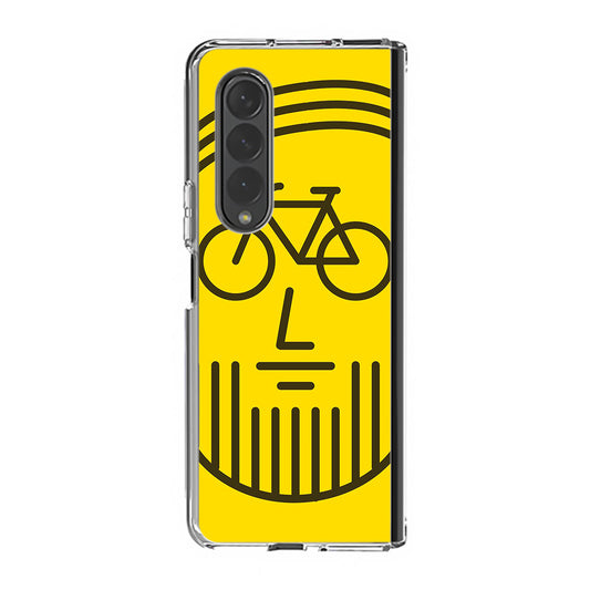 Bike Face Samsung Galaxy Z Fold 3 Case