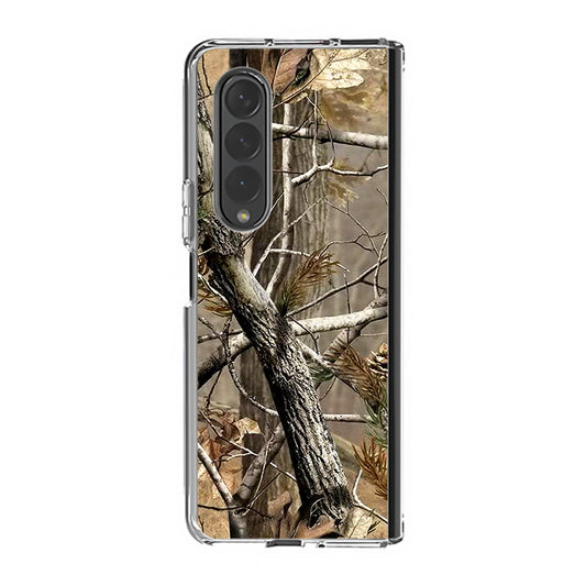 Camoflage Real Tree Samsung Galaxy Z Fold 3 Case