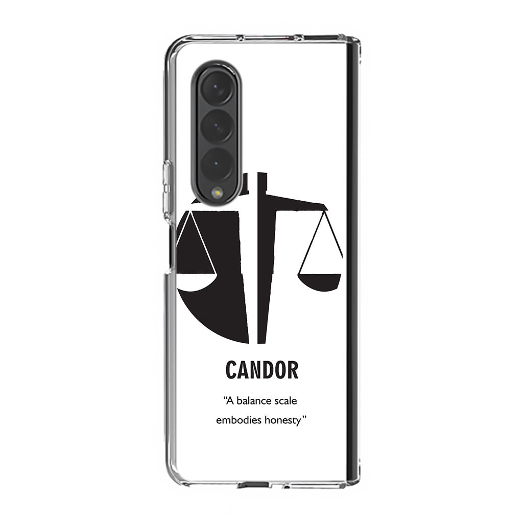 Candor Divergent Faction Samsung Galaxy Z Fold 3 Case