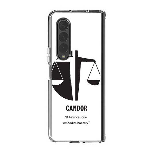 Candor Divergent Faction Samsung Galaxy Z Fold 4 Case