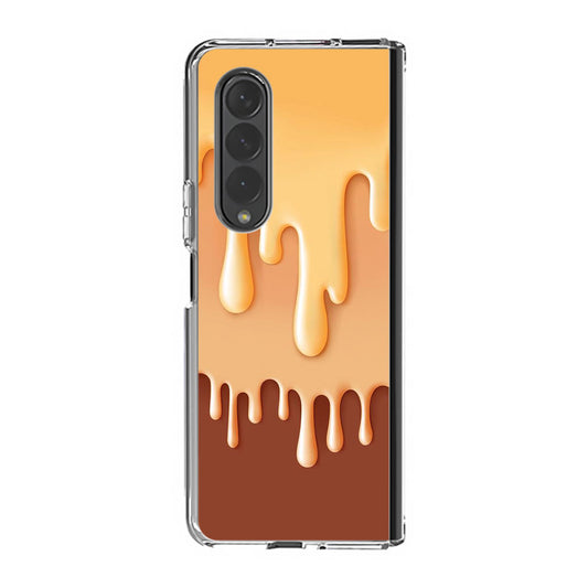 Cheese & Butter Dripping Samsung Galaxy Z Fold 3 Case