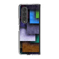 Colorful Rectangel Art Samsung Galaxy Z Fold 4 Case