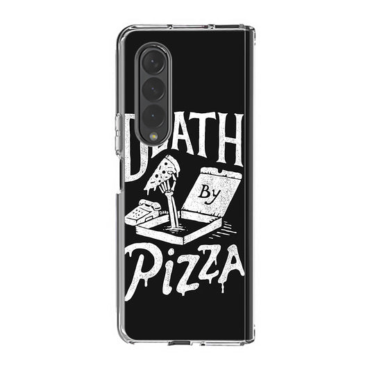 Death By Pizza Samsung Galaxy Z Fold 3 Case