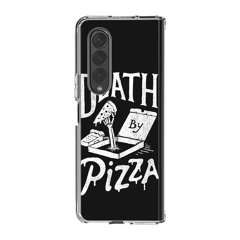 Death By Pizza Samsung Galaxy Z Fold 4 Case