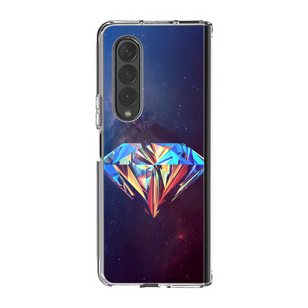 Diamond Supply Space Samsung Galaxy Z Fold 4 Case