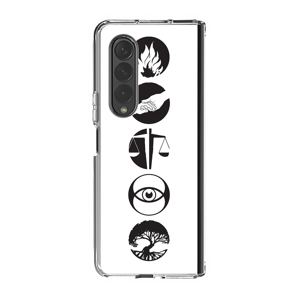 Divergent Factions Samsung Galaxy Z Fold 3 Case