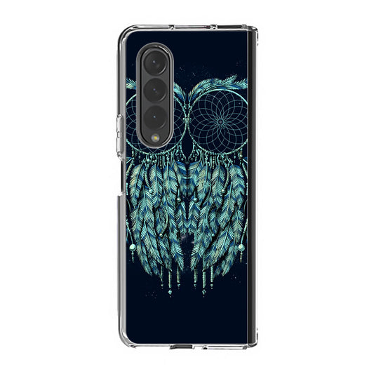 Dream Catcher Owl Samsung Galaxy Z Fold 3 Case