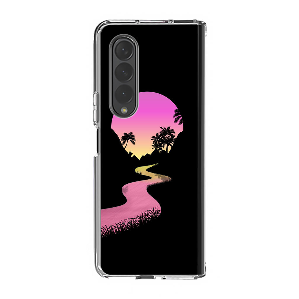 Flow To The Estuary Samsung Galaxy Z Fold 3 Case