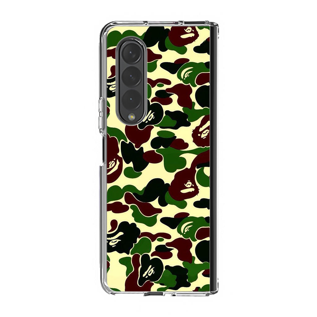 Forest Army Camo Samsung Galaxy Z Fold 3 Case