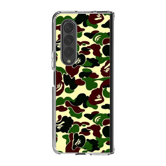 Forest Army Camo Samsung Galaxy Z Fold 4 Case