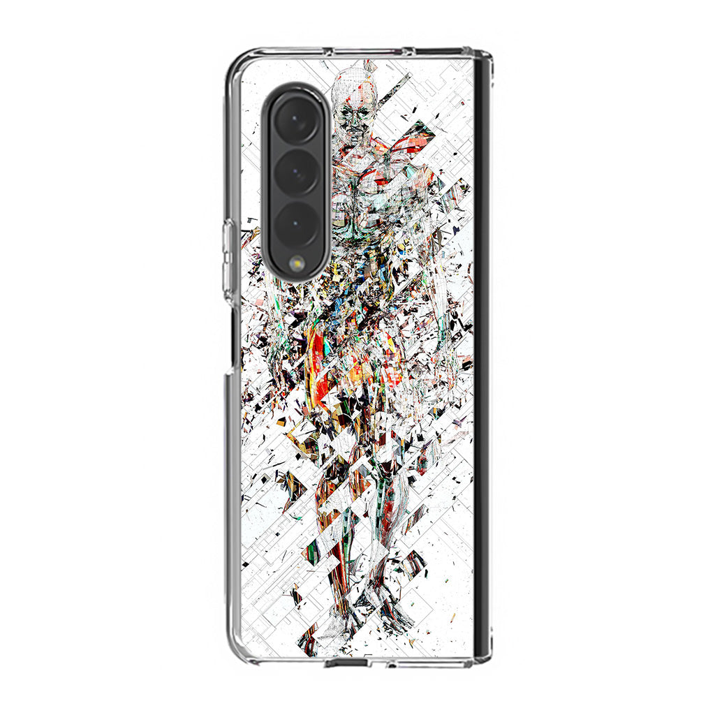 Fragmantacia Art Human Abstract Samsung Galaxy Z Fold 3 Case