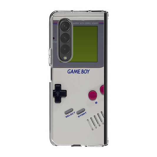 Game Boy Grey Model Samsung Galaxy Z Fold 4 Case