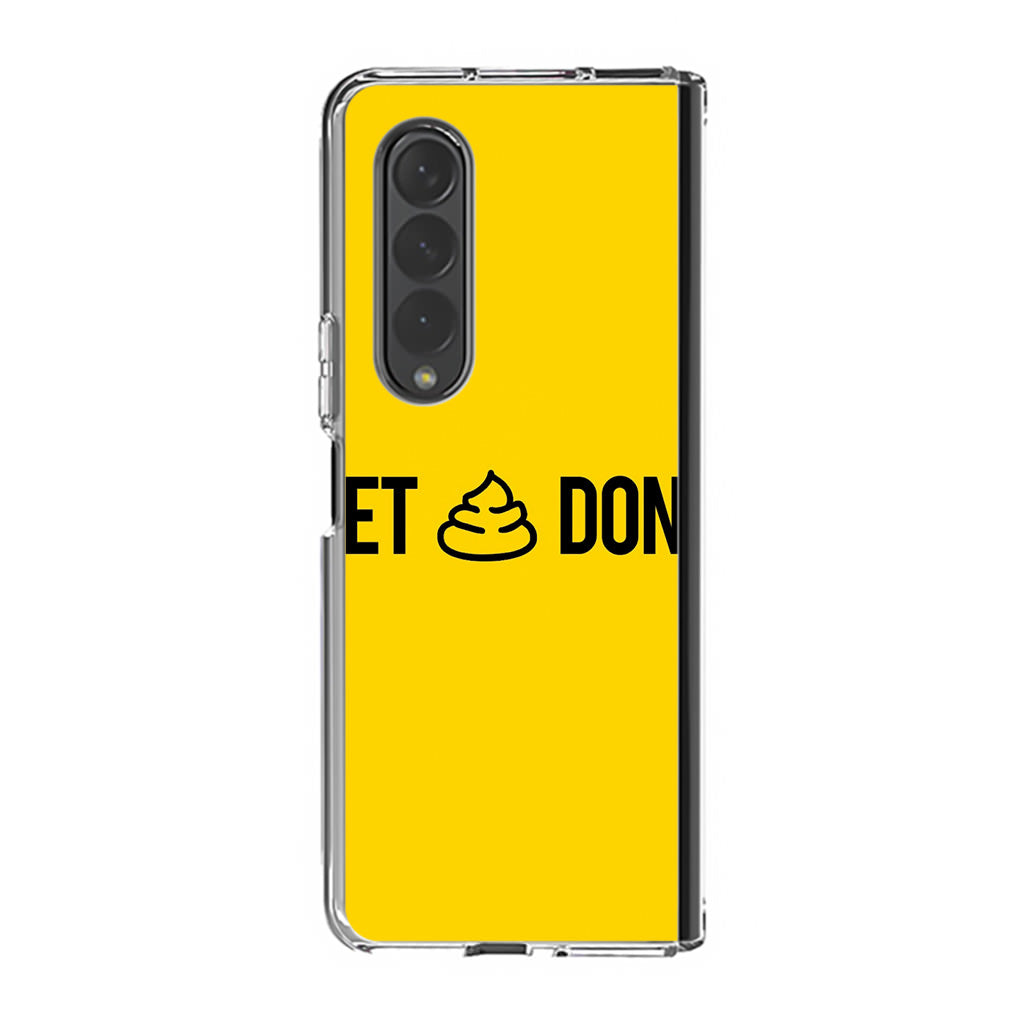 Get Shit Done Samsung Galaxy Z Fold 3 Case