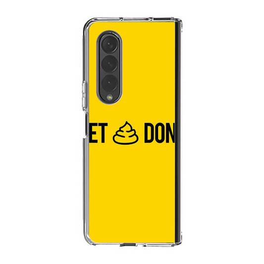 Get Shit Done Samsung Galaxy Z Fold 3 Case