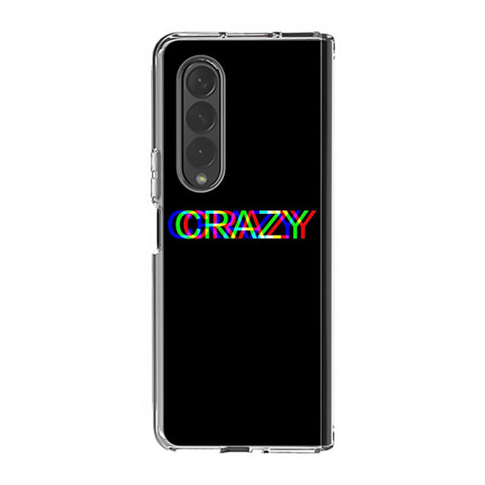 Glitch Crazy Samsung Galaxy Z Fold 4 Case